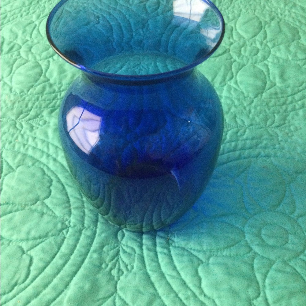 Blue vase